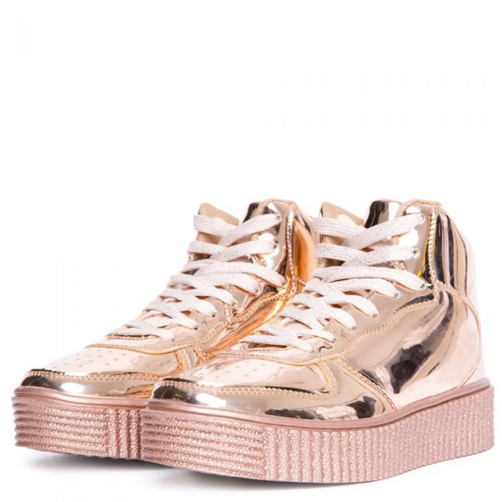 ROSE GOLD Cape Robbin Women's Sneakers Size 7